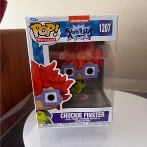 Funko Pop Rugrats Chuckie Finster with reptar